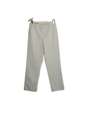 L.L. Bean Wrinkle Free Cotton Classic Fit Khaki Slacks Size 8 Tall NEW